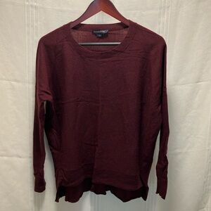 S PENDLETON Maroon Knit Sweater